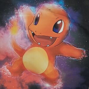 Vibrant Charmander Graphic Tee